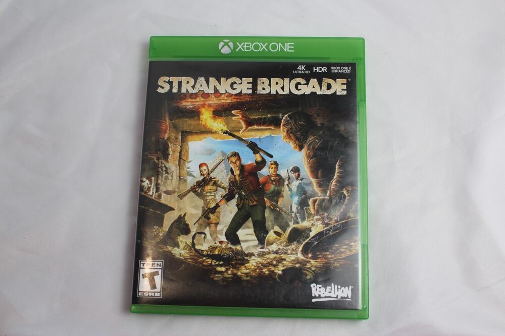 Strange Brigade Xbox One Game 4K Ultra HD HDR Rebellion Action Adventure Used